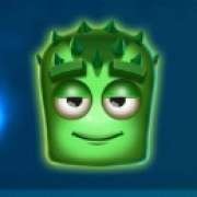 Symbol zelené příšery v aplikaci Reactunz